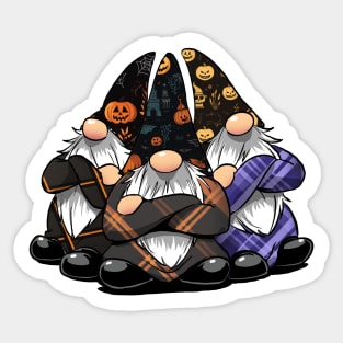 Halloween Gnomes Sticker